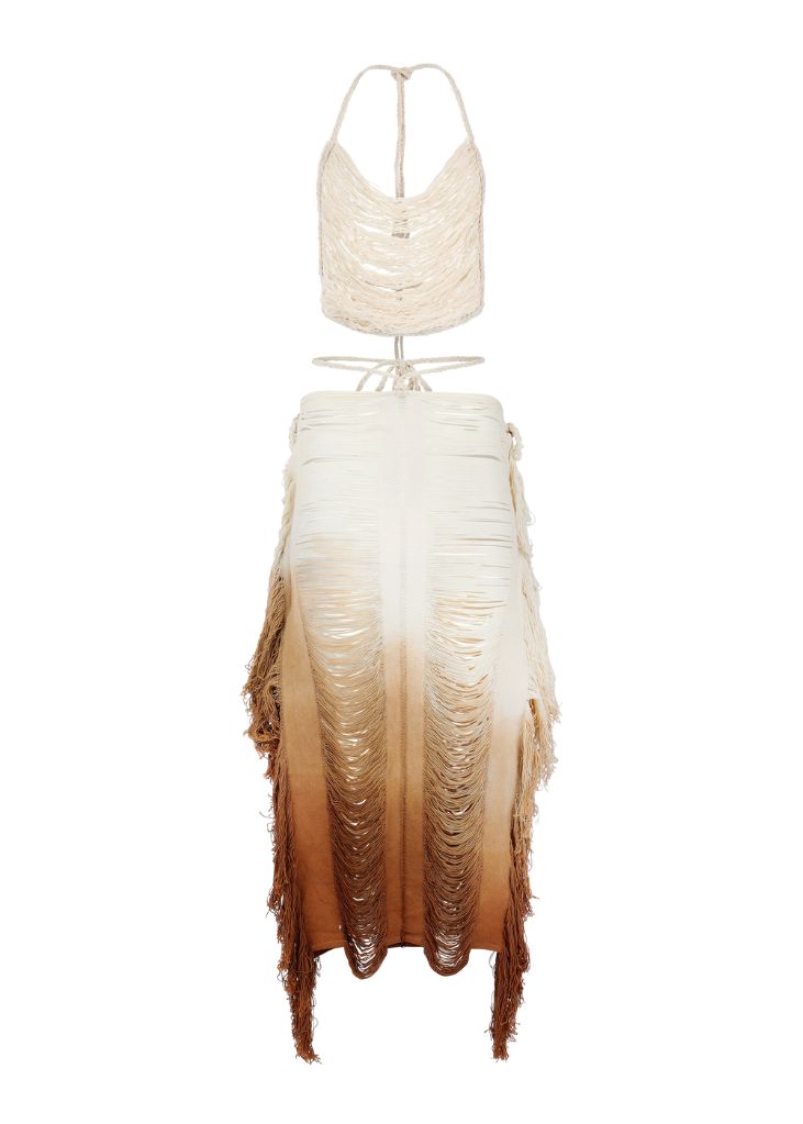 brown ombre